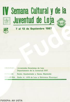 IV Semana Cultural y de la Juventud de Loja