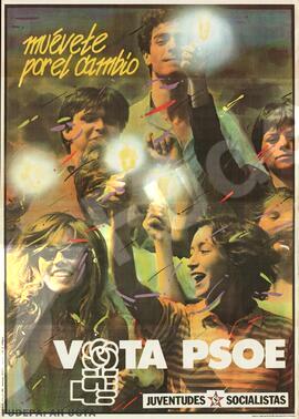 Muévete por el cambio . Juventudes Socialistas